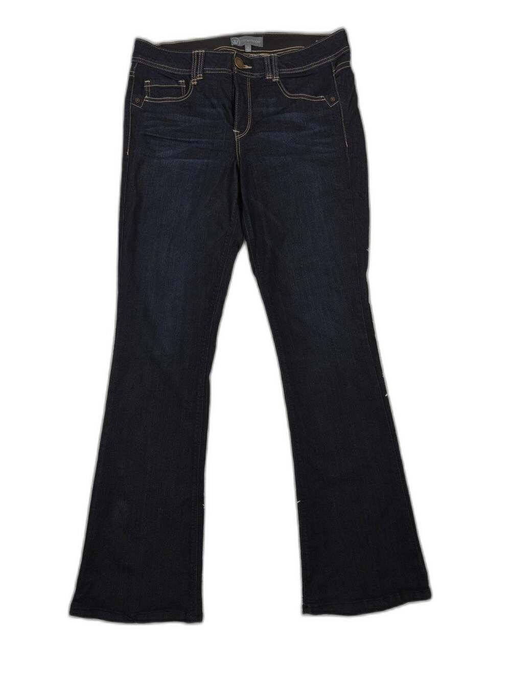 Wit And Wisdom Womens Dark Wash Bootcut Jeans Size 12